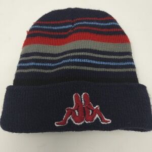 Kappa Retro Vintage Winter Hat Fleace Lined Beanie Y2K